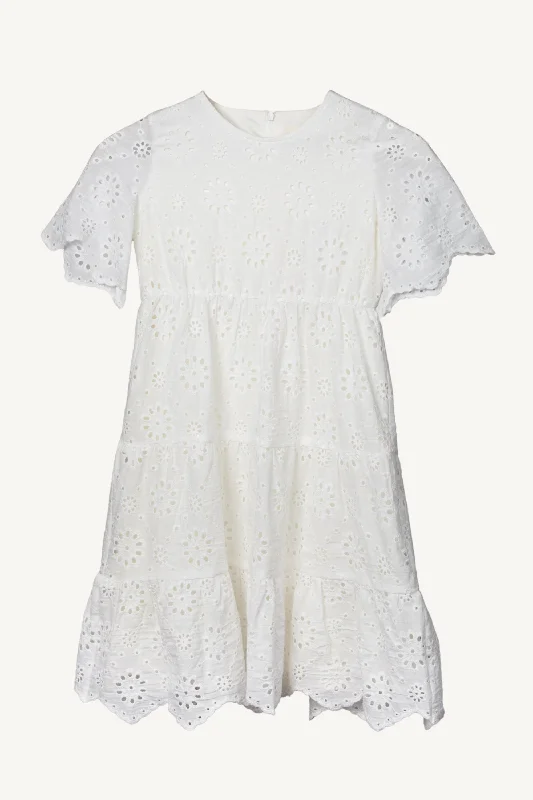 Unbeatable Prices Elia White Eyelet Dress (Girls)