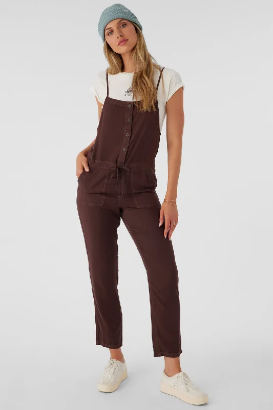 High-Quality Women’s Fashion Dresses O'Neill Francina Romper-Chocolate
