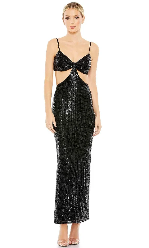 Get The Latest Trends Ieena Duggal 70130 - Cutout Sequined Evening Gown