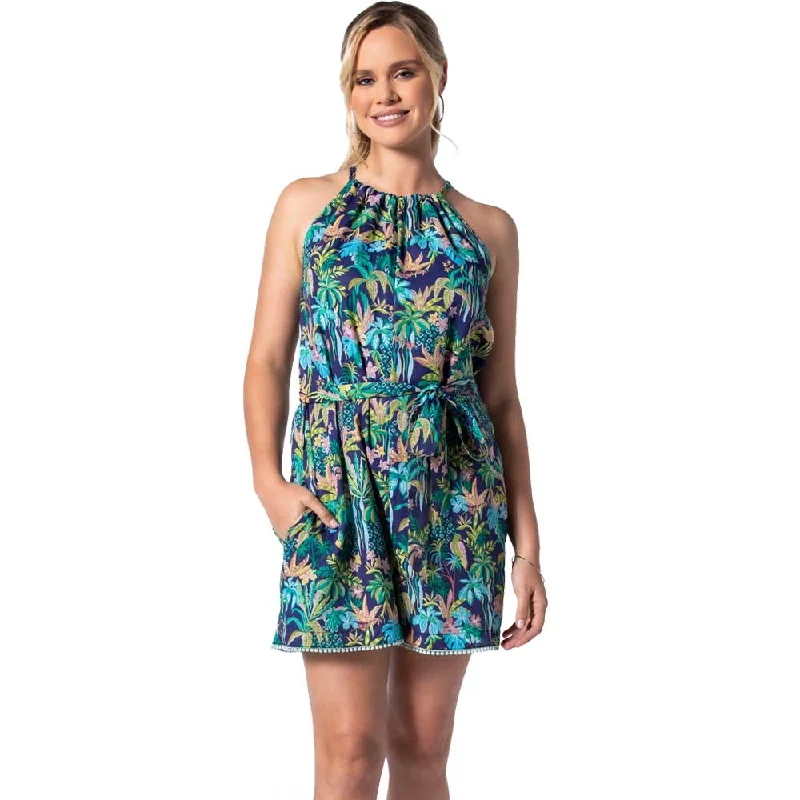 Affordable Women’s Clothing Sale Online Tori Richard Around The Island Chriselle Romper - Navy