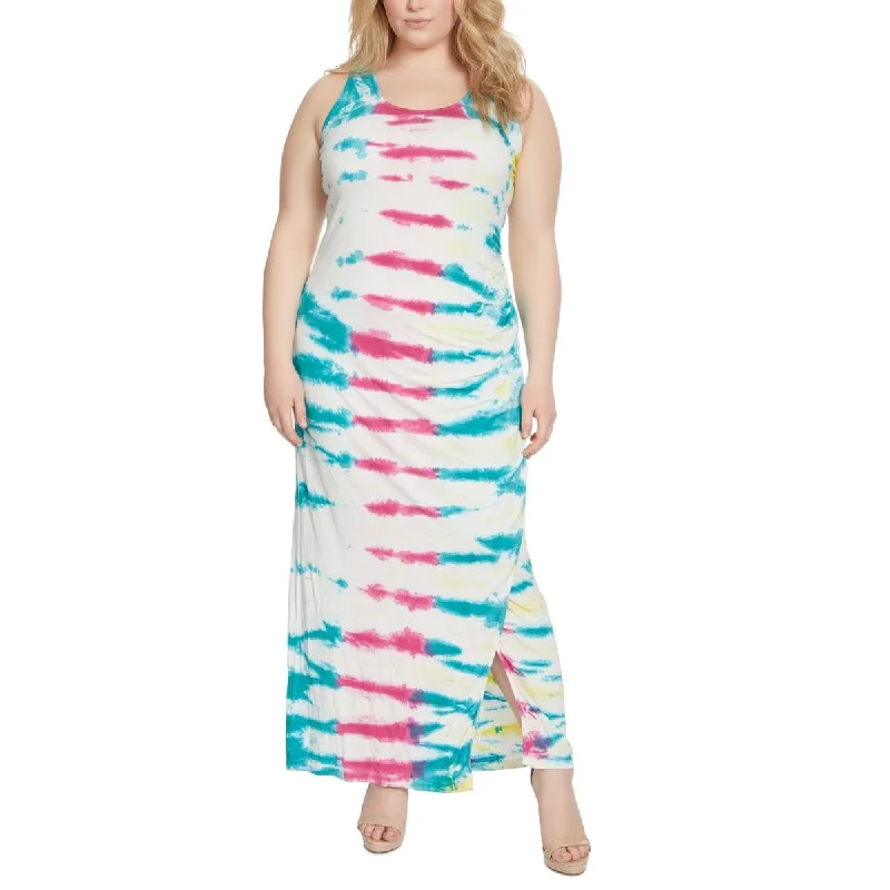 Casual Fashion Trends for Women Jessica Simpson Womens Plus Tie Dye Maxi Maxi Dress