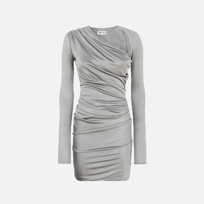 Comfortable Chic The Attico Mini Dress - Grey