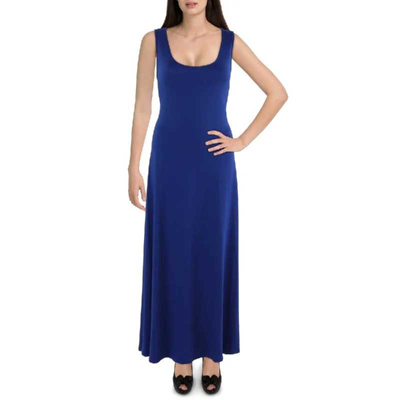 Style Upgrade 24seven Comfort Apparel Womens Knit Sleeveless Maxi Dress