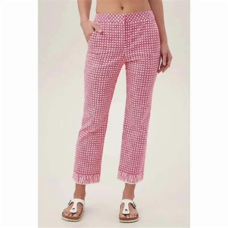 Bid Farewell To The Old Season Lulu Pant In Pink