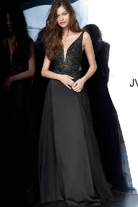 Snag Fabulous Fashion Bargains Jovani 02253 Long Formal V Back Prom Dress Sale