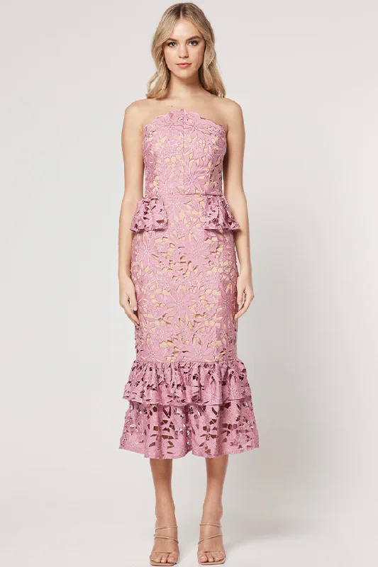 Trend Leading Collection Mauve Charter Dress