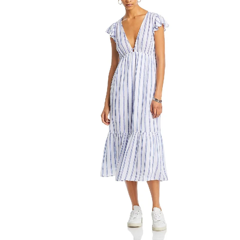 Fashion Sale Rails Womens Tina Striped Cotton Maxi Dress