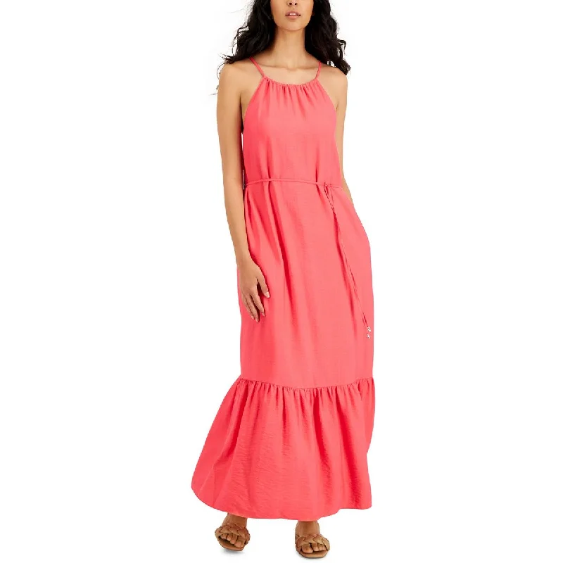 Break Fashion Norms INC Womens Woven Halter Maxi Dress