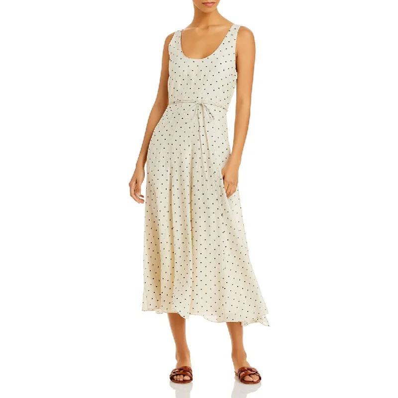 Special Offer For You Rebecca Taylor Womens Silk Polka Dot Maxi Dress