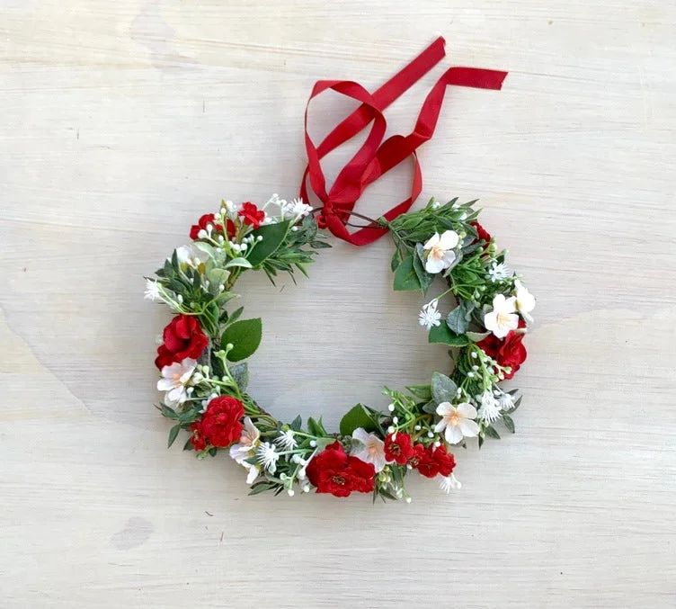 Fashion For Every Occasion Estelle Girls Christmas Flower Crown