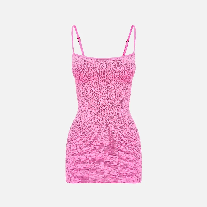 Daily Essentials Bond Eye Paloma Mini Dress - Candy Pink Recycled