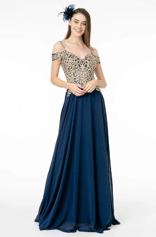 Clearance Sale, All Cheap Elizabeth K - GL2998 Embroidered Sweetheart Chiffon A-Line Gown