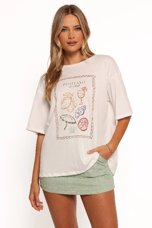 Clearance Sale Online Positano Tee - White