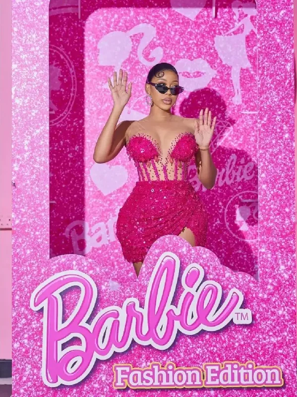 Holiday Special Offers Eey Catching Saprkle Fuchsia Women Mini Dresses To Birthday Party With Corset Beaded Sequined Cocktail Dresses Holiday Special Offers Eey Catching Saprkle Fuchsia Women Mini Dresses To Birthday Party With Corset Beaded Sequined Cocktail Dresses