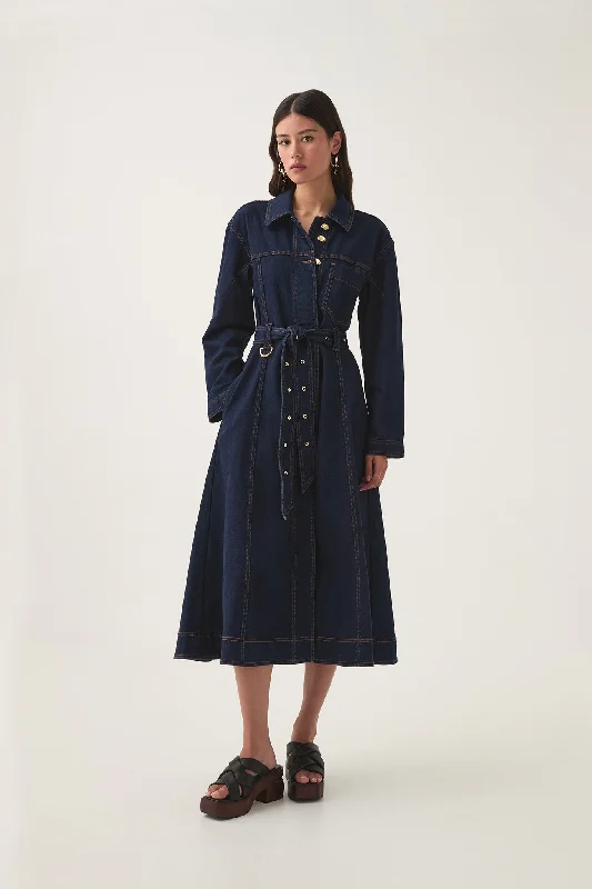 Women’s Clothing for Every Season and Trend Resonance Denim Midi Dress