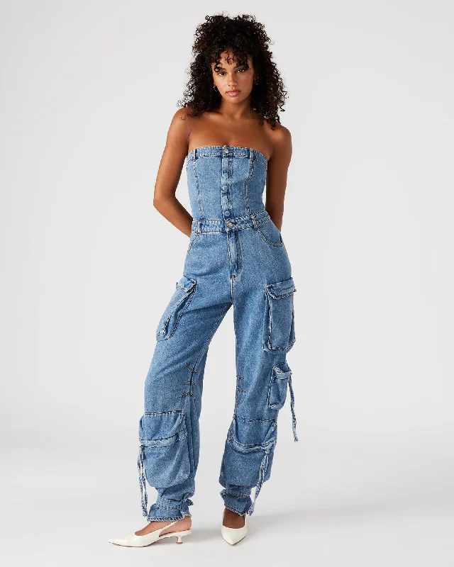 Flash Sale Or Flash Sales DUO DENIM JUMPSUIT