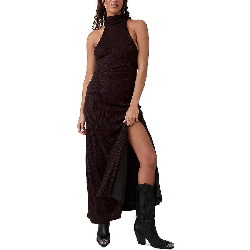 Mega Sale Free People Womens   Knit Sleeveless Maxi Dress