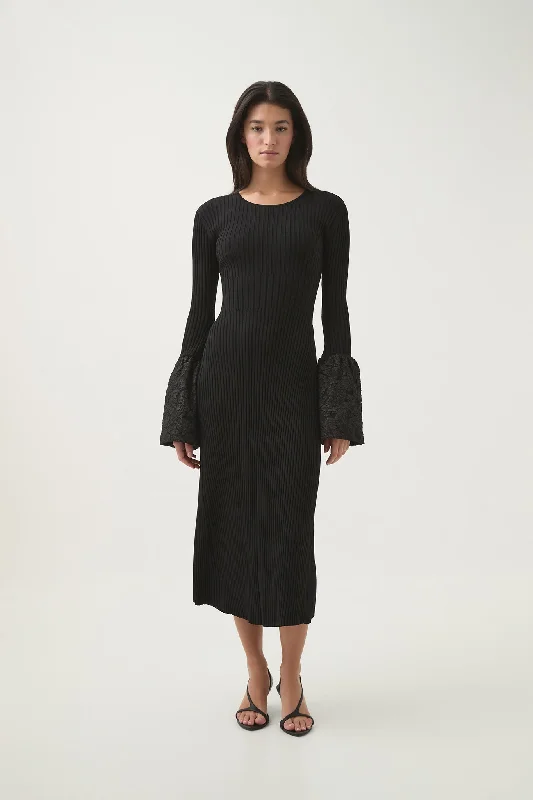 Huge Markdowns Flute Knit Midi Dress