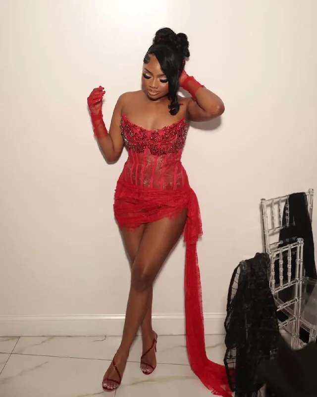 Winter Wardrobe Clearance Eey Catching Crystal Women Mini Dresses To Birthday Party Sexy Lace A Corset Bustier Party Dress With Overlay Winter Wardrobe Clearance Eey Catching Crystal Women Mini Dresses To Birthday Party Sexy Lace A Corset Bustier Party Dress With Overlay