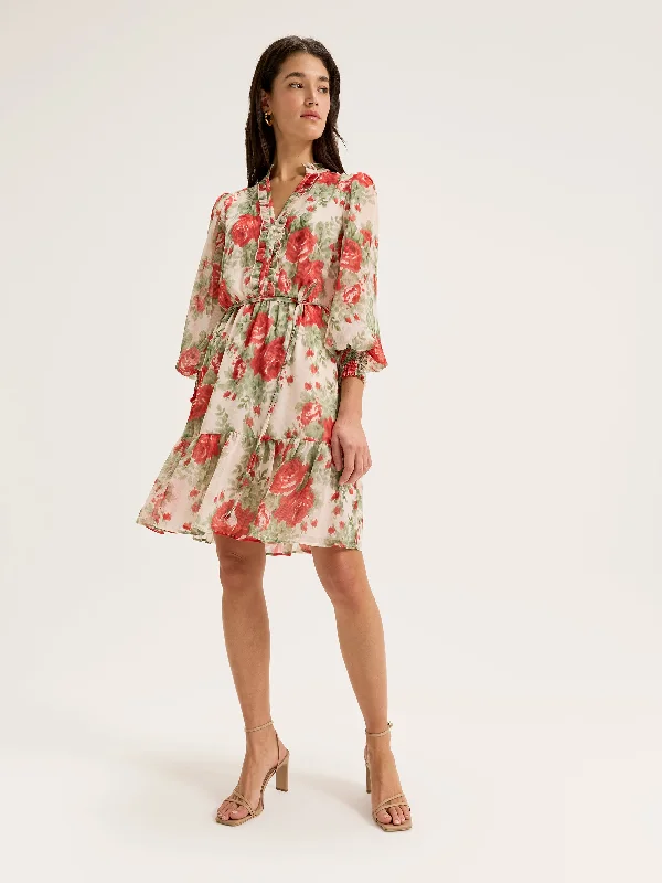 Luxe Women's Fashion De La Rose Mini Dress