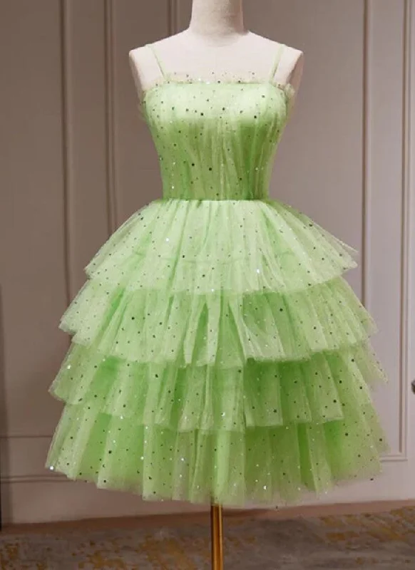 Fashionista Favorites Women Tulle Prom Dresses Short Cocktail Gowns Girls Homecoming Dresses Short Graduation Dress YHD145