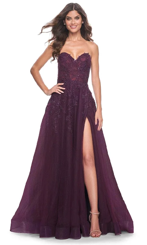 Fashion Forward La Femme 32304 - Sweetheart Tulle A-Line Prom Gown