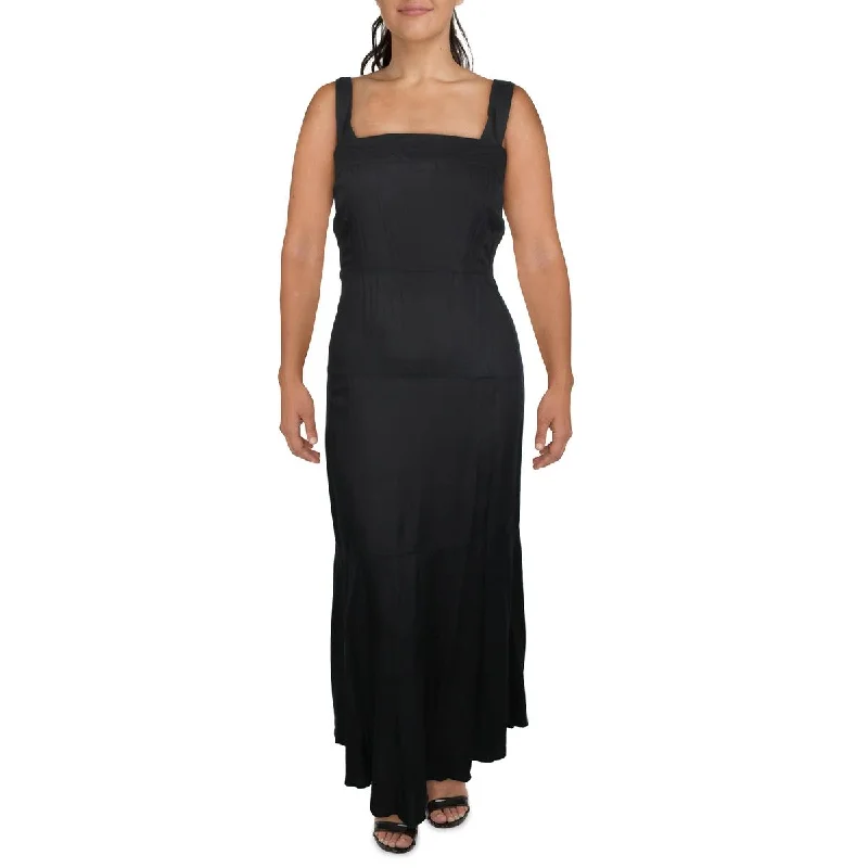 Women’s Seasonal Fashion Trends Vince Camuto Womens Plus Solid  Maxi Dress