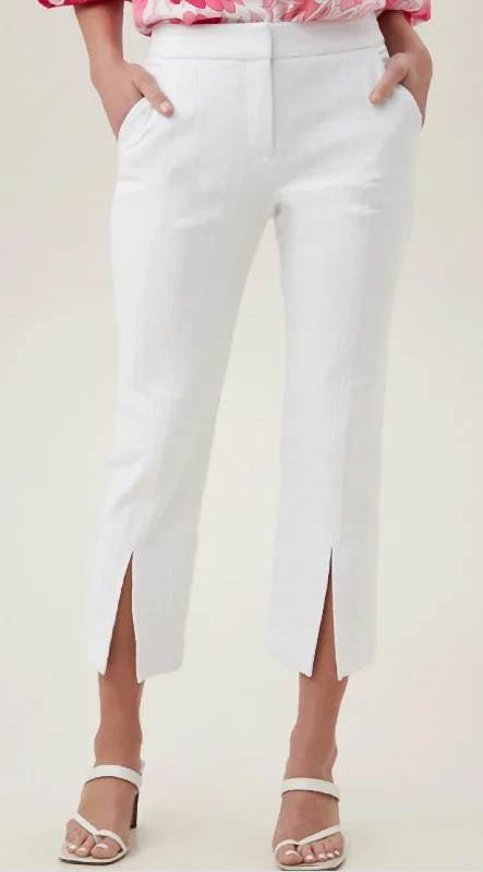 Exclusive Designer Collection North Shore Pant In White