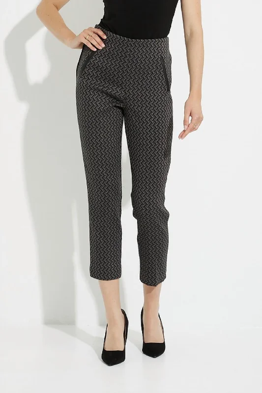 Women’s Outerwear for All Weather Conditions Zig Zag Pants In Black