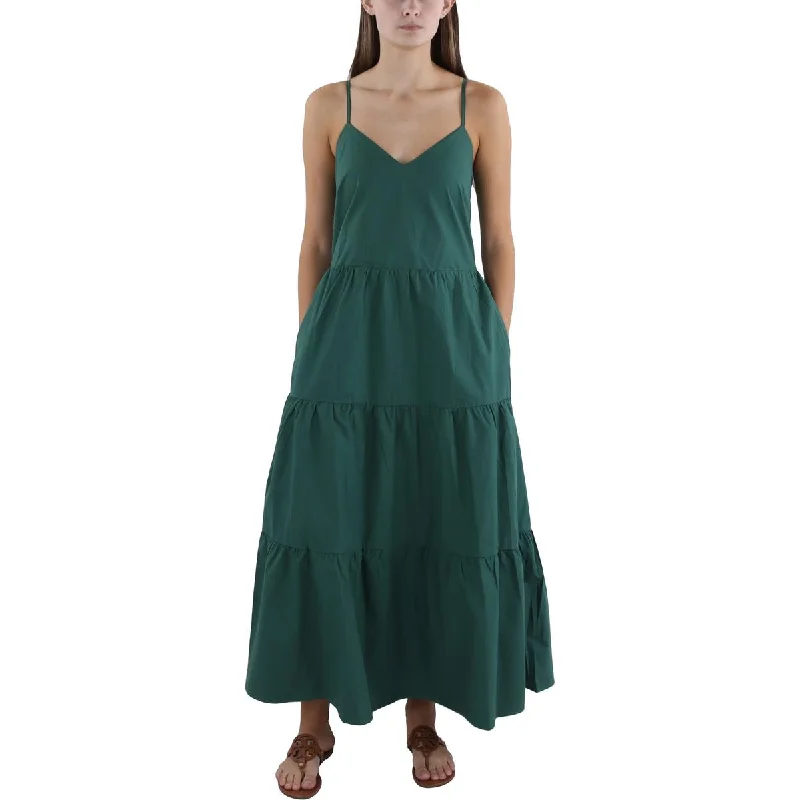 Trendy Street Style Attire Lost + Wander Womens Cotton Tea Length Maxi Dress