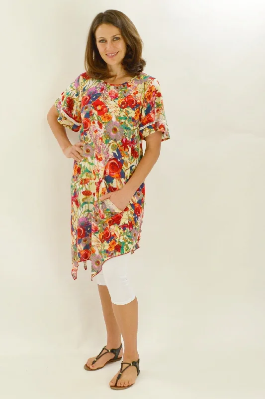 Best Sellers Frans Floral Pocket Tunic