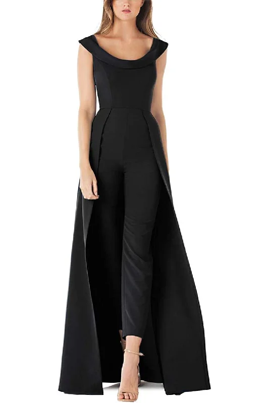 Stylish Statements Black 14 Kay Unger 5541306 Long Formal Jumpsuit Sale