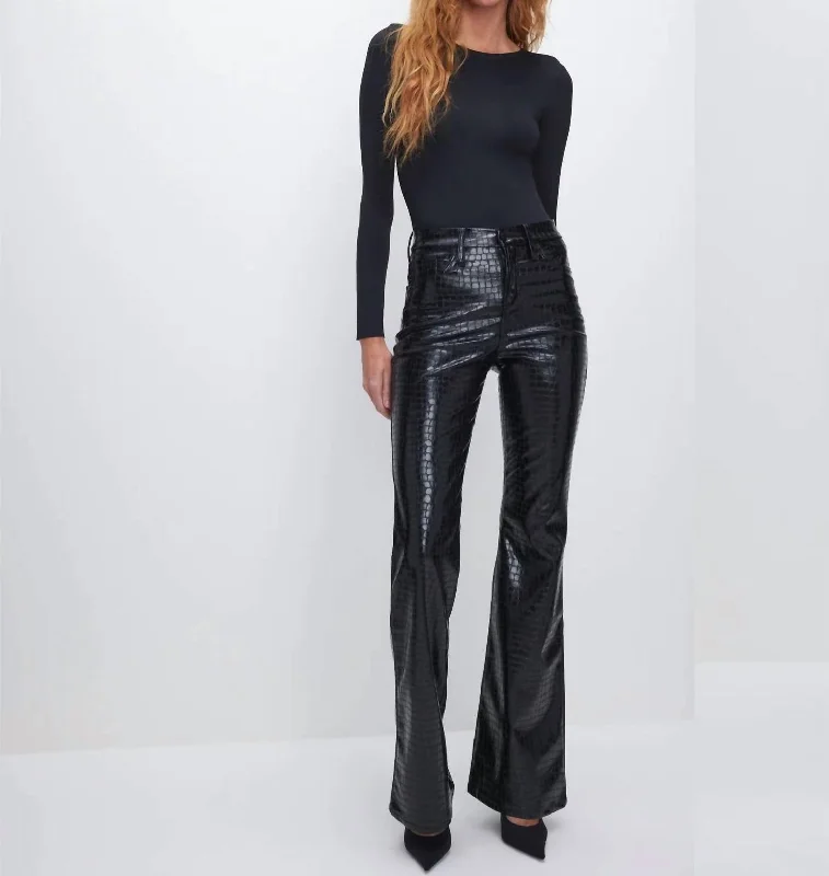 Sale Clothes Online Good Legs Flare In Black