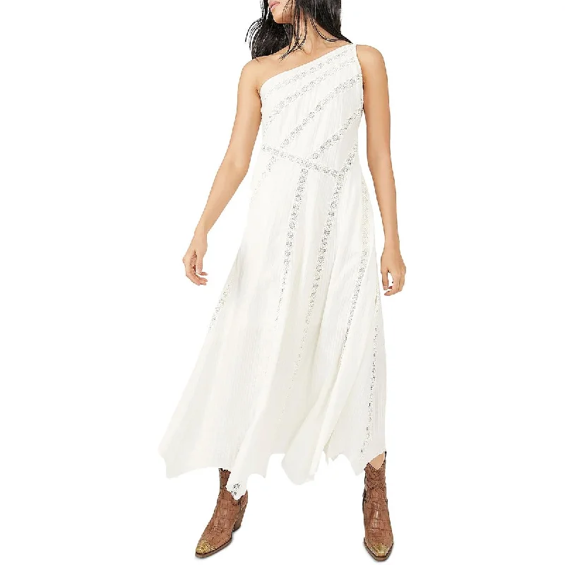 Women’s Clothing for Every Season and Trend Free People Womens Bella Ladder Stitch Long Maxi Dress