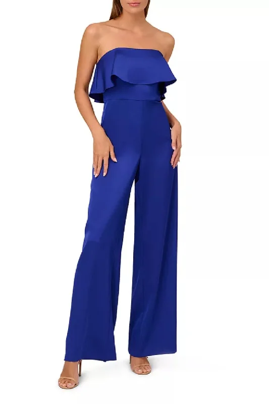 Fashion For Every Occasion Liv Foster ML1E208227 Long Ruffle Formal Evening Jumpsuit