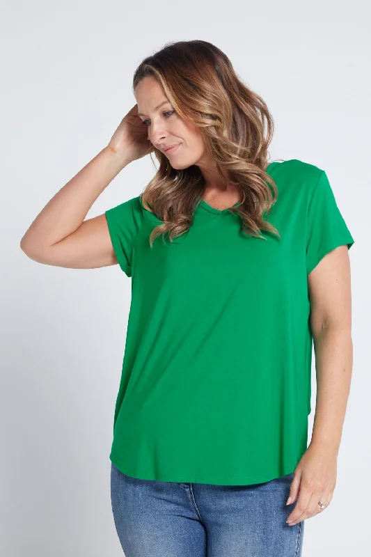 Timeless Women’s Fashion Styles Bamboo Tee - Emerald