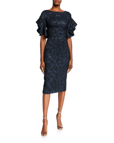 Don't Miss Out Cloque Dress