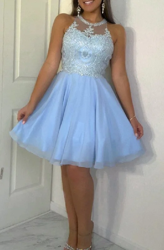Casual Chic Women Beads Prom Dresses Short Cocktail Gowns Girls Homecoming Dresses Short Graduation Dress YHD074