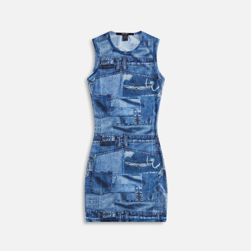 Style Your Wardrobe Ksubi Studio Mini Dress - Denim