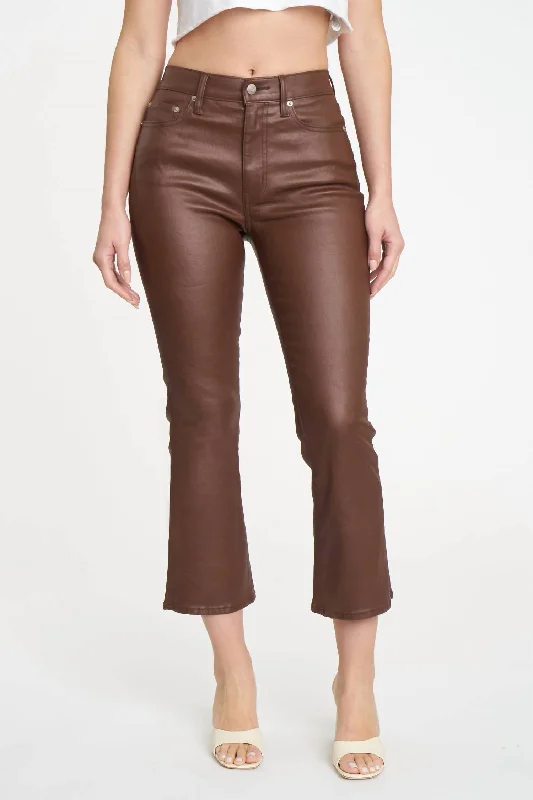 Sale For Women Shy Girl Pant In Coated Espresso