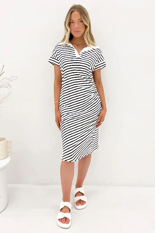 Everyday Women’s Fashion Trends Evander Midi Dress Stripe