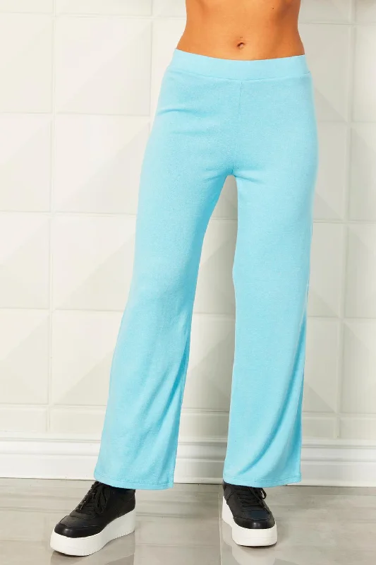 Women’s Fashion Essentials Soft Stretch Lounge Pant In Surf