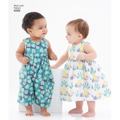 Sales Clothes New Look Baby Dress, Romper and Jacket N6568