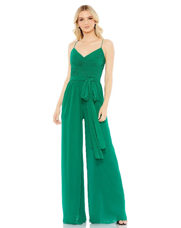 Wardrobe Essentials Mac Duggal 2651 Long Formal Prom Jumpsuit