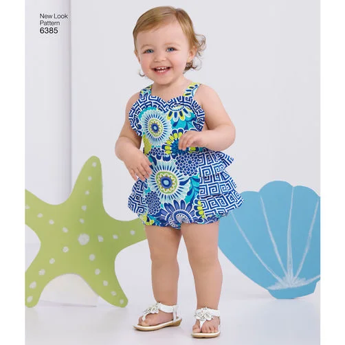 Clothes Women New Look Baby's Dress and Romper N6385