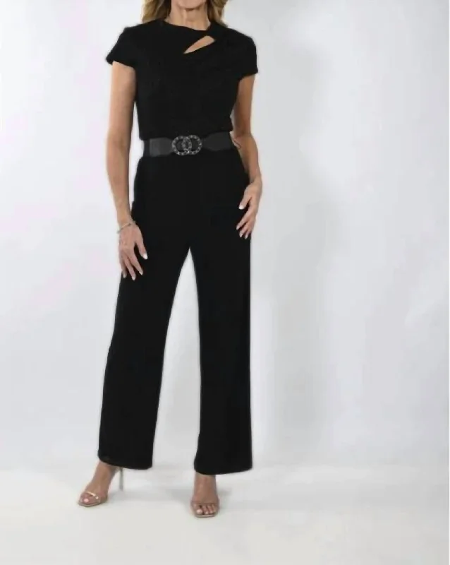 Online Clothing Stores Jumpsuit In Black