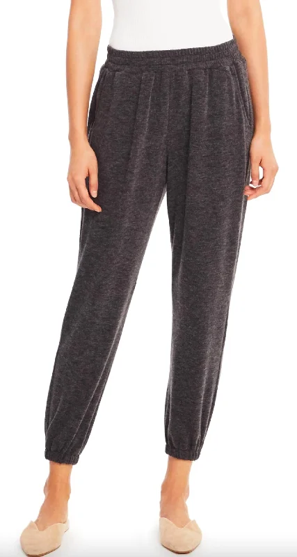 Comfortable Casual Wear Beacon Pant In Heather Grey