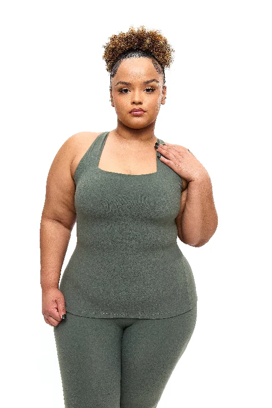 Trend Alert Revolution Tank - Shadow Sage