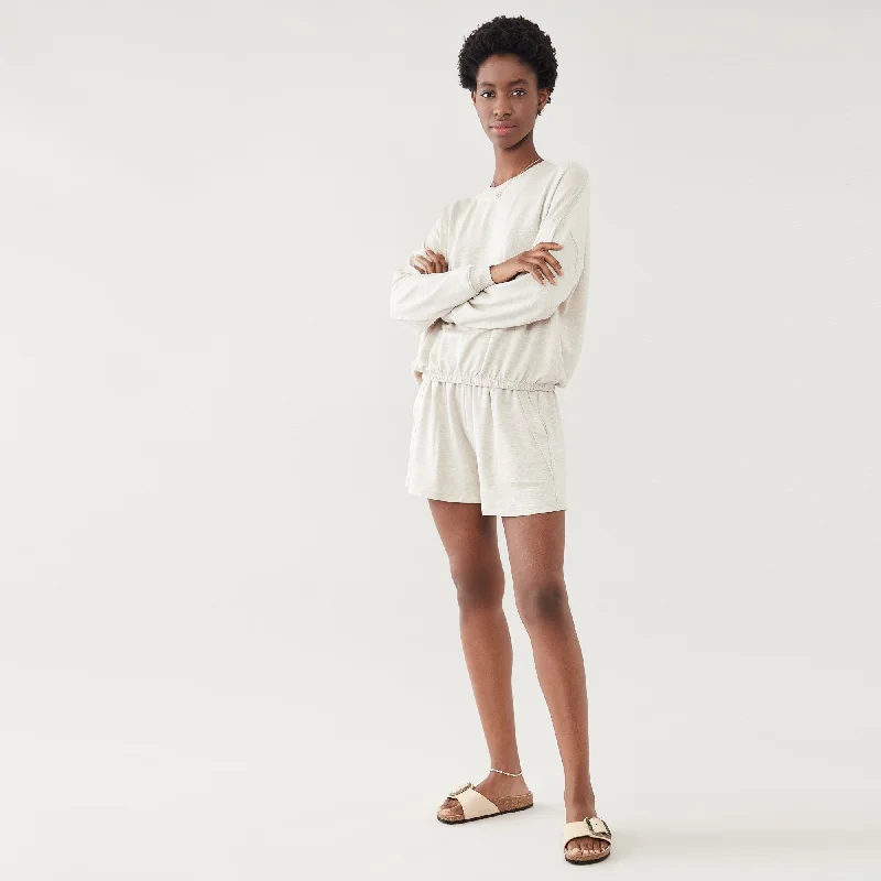 Effortless Everyday Wear Flounce Short (Sand)