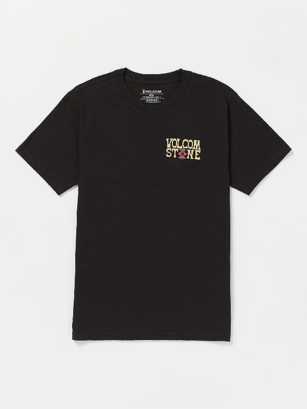 Style Beyond Borders Viz Fray Short Sleeve Tee - Black